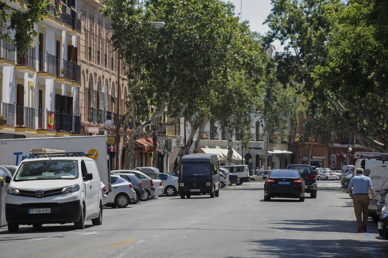 Imposible encontrar aparcamiento en Sevilla