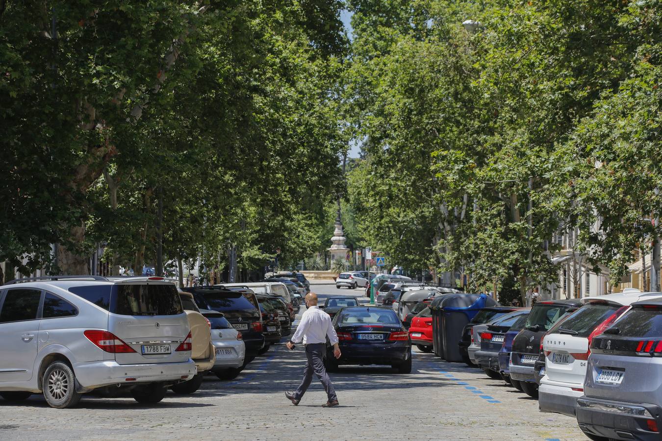 Imposible encontrar aparcamiento en Sevilla