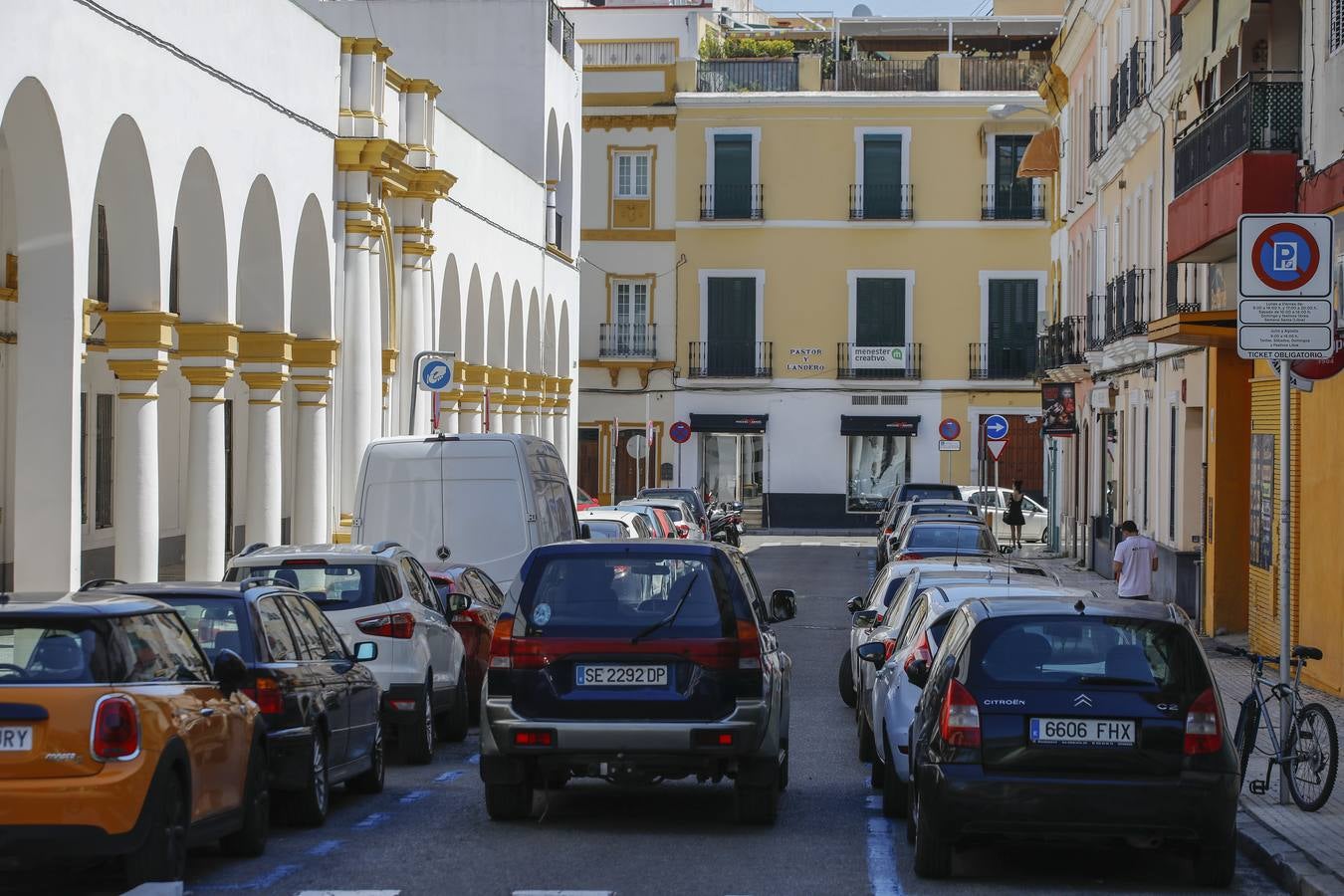 Imposible encontrar aparcamiento en Sevilla