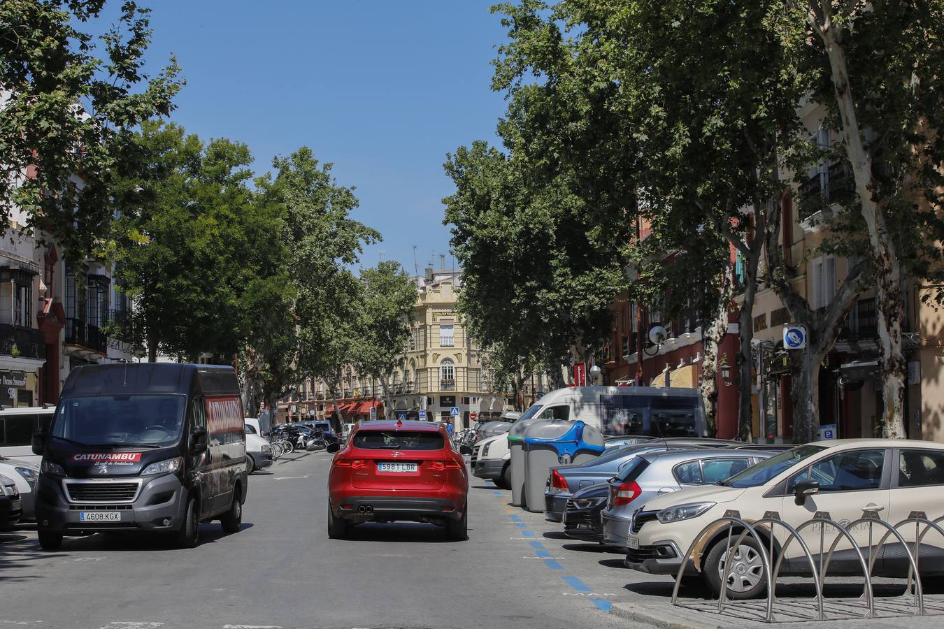 Imposible encontrar aparcamiento en Sevilla