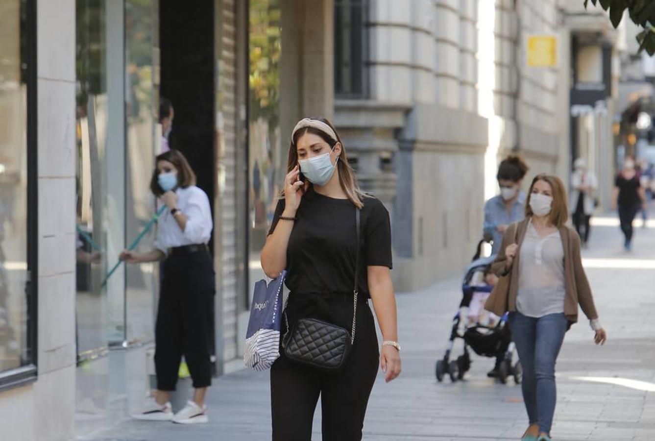 El primer día de mascarillas obligatorias en Córdoba, en imágenes