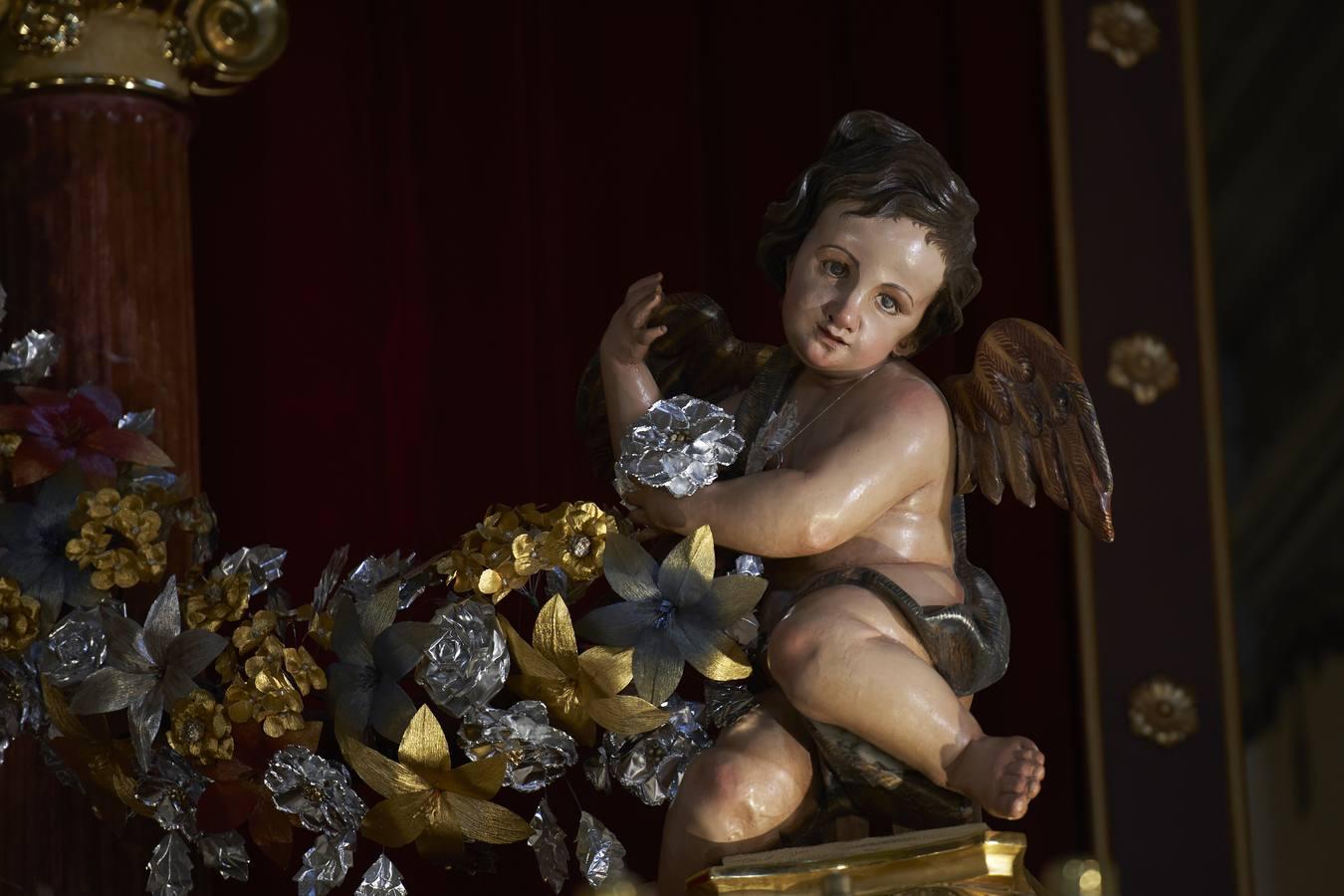 La Virgen del Rocío, preparada para Pentecostés