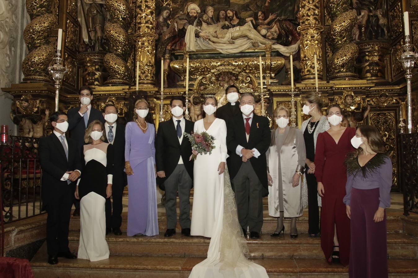 Primera boda en la iglesia de San Jorge del Hospital de la Caridad