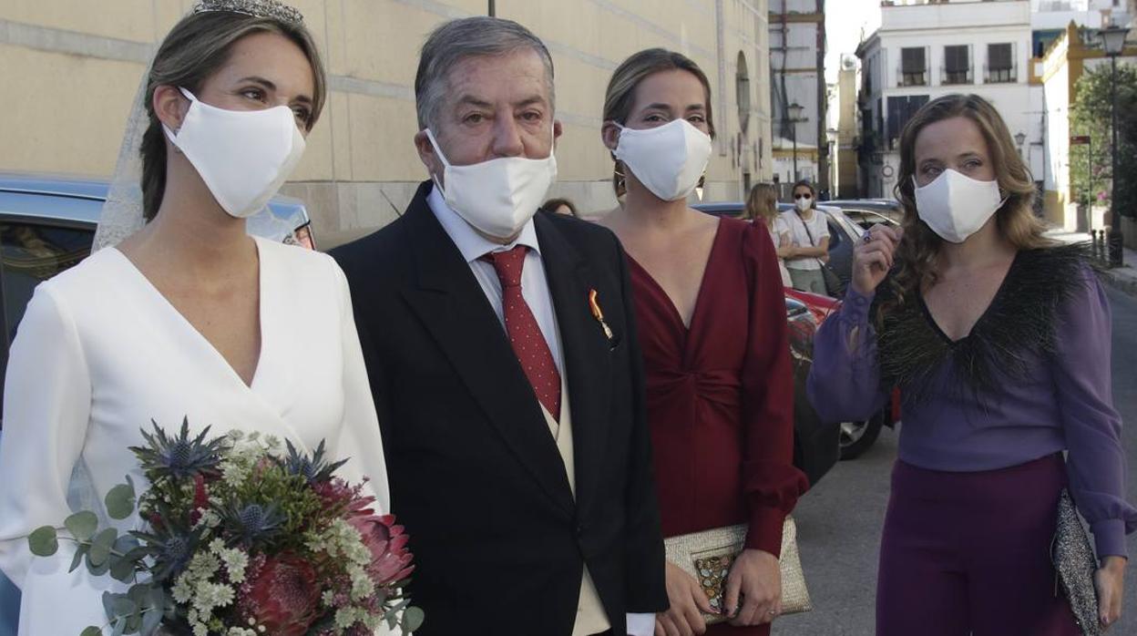 Primera boda en la iglesia de San Jorge del Hospital de la Caridad