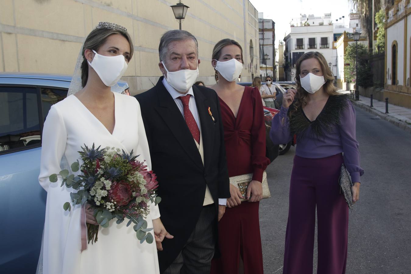 Primera boda en la iglesia de San Jorge del Hospital de la Caridad