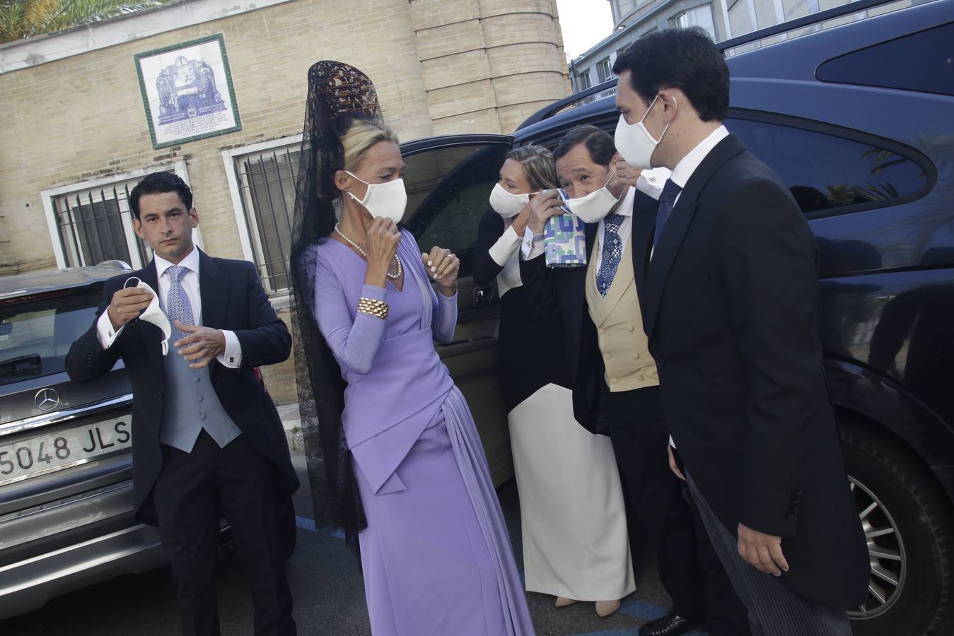 Primera boda en la iglesia de San Jorge del Hospital de la Caridad