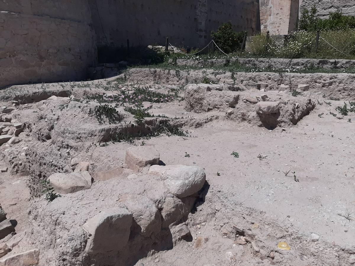 Las obras del Castillo del Castro del Río, en imágenes