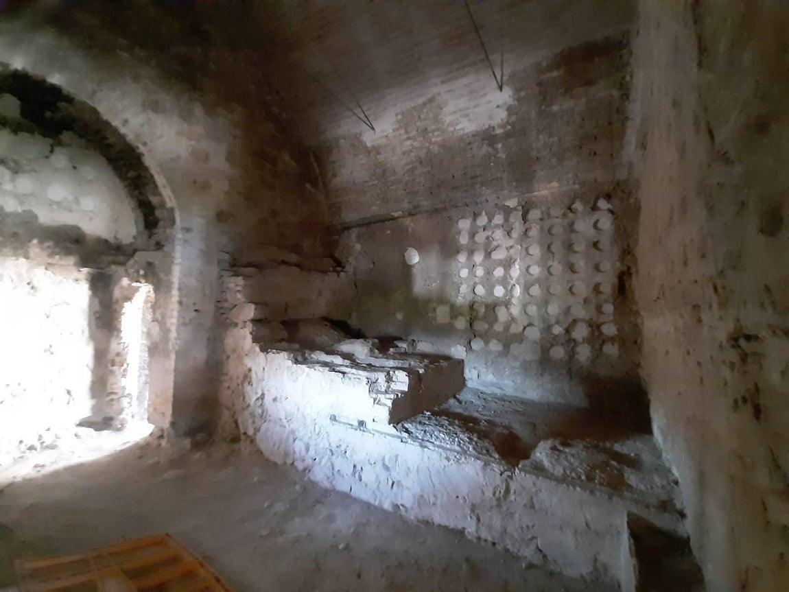 Las obras del Castillo del Castro del Río, en imágenes