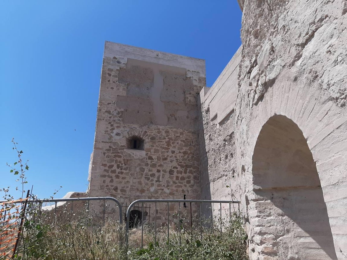 Las obras del Castillo del Castro del Río, en imágenes