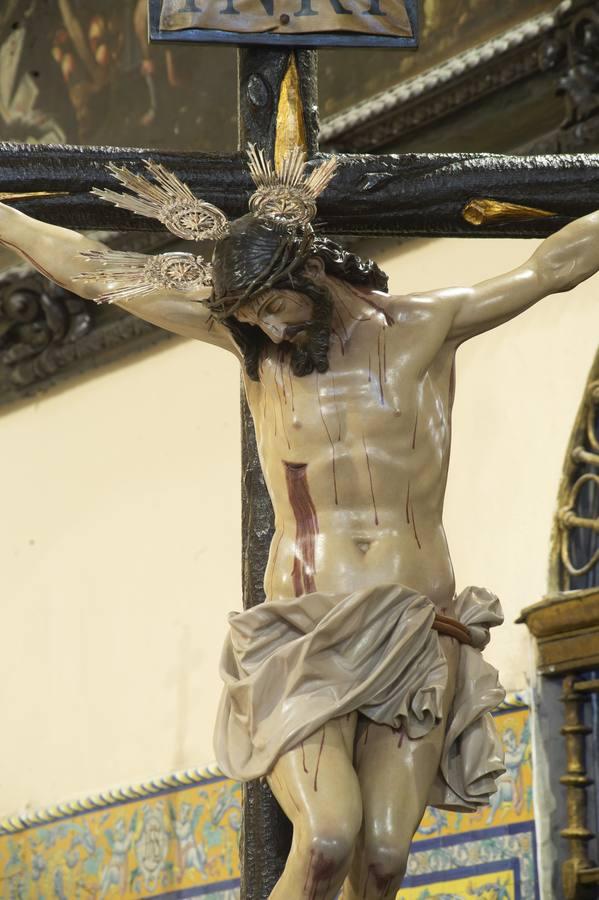 El Cristo del Mayor Dolor tras la restauración