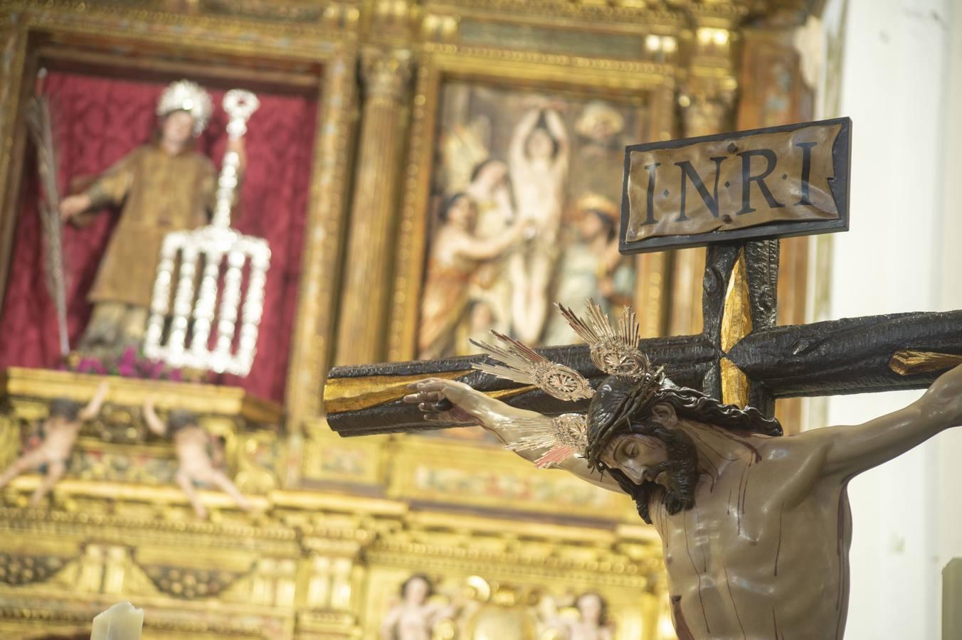 El Cristo del Mayor Dolor tras la restauración