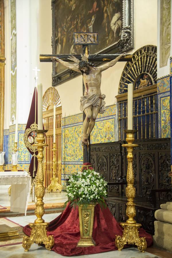 El Cristo del Mayor Dolor tras la restauración