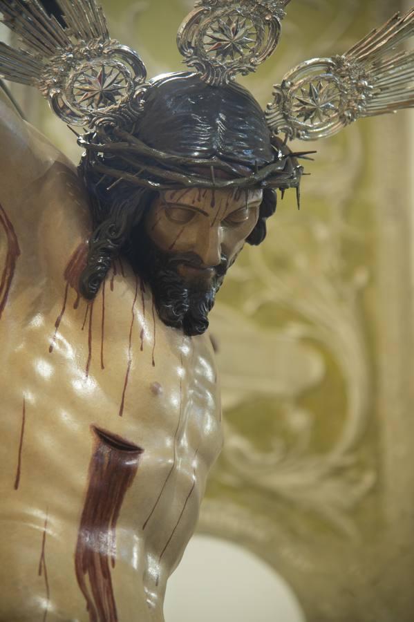 El Cristo del Mayor Dolor tras la restauración