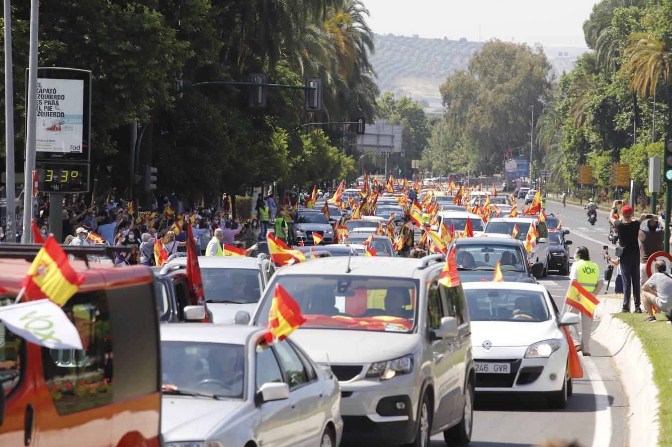 La marcha contra el Gobierno en Córdoba de Vox, en imágenes (I)