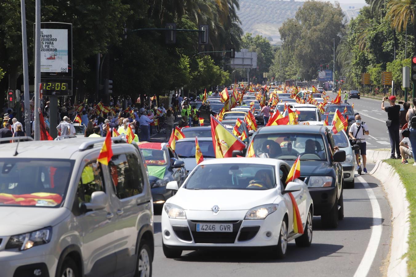 La marcha contra el Gobierno en Córdoba de Vox, en imágenes (I)