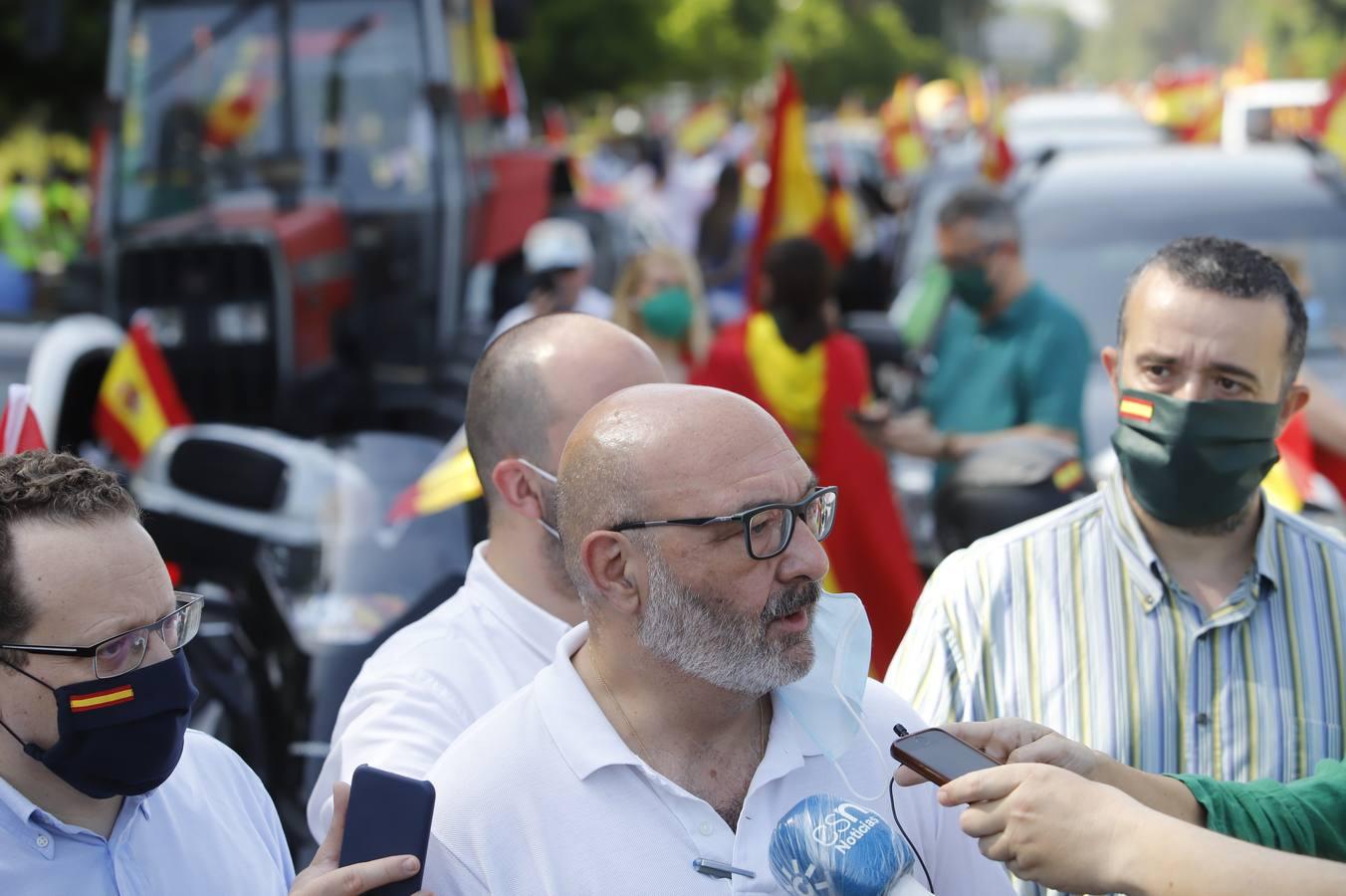 La marcha contra el Gobierno en Córdoba de Vox, en imágenes (I)