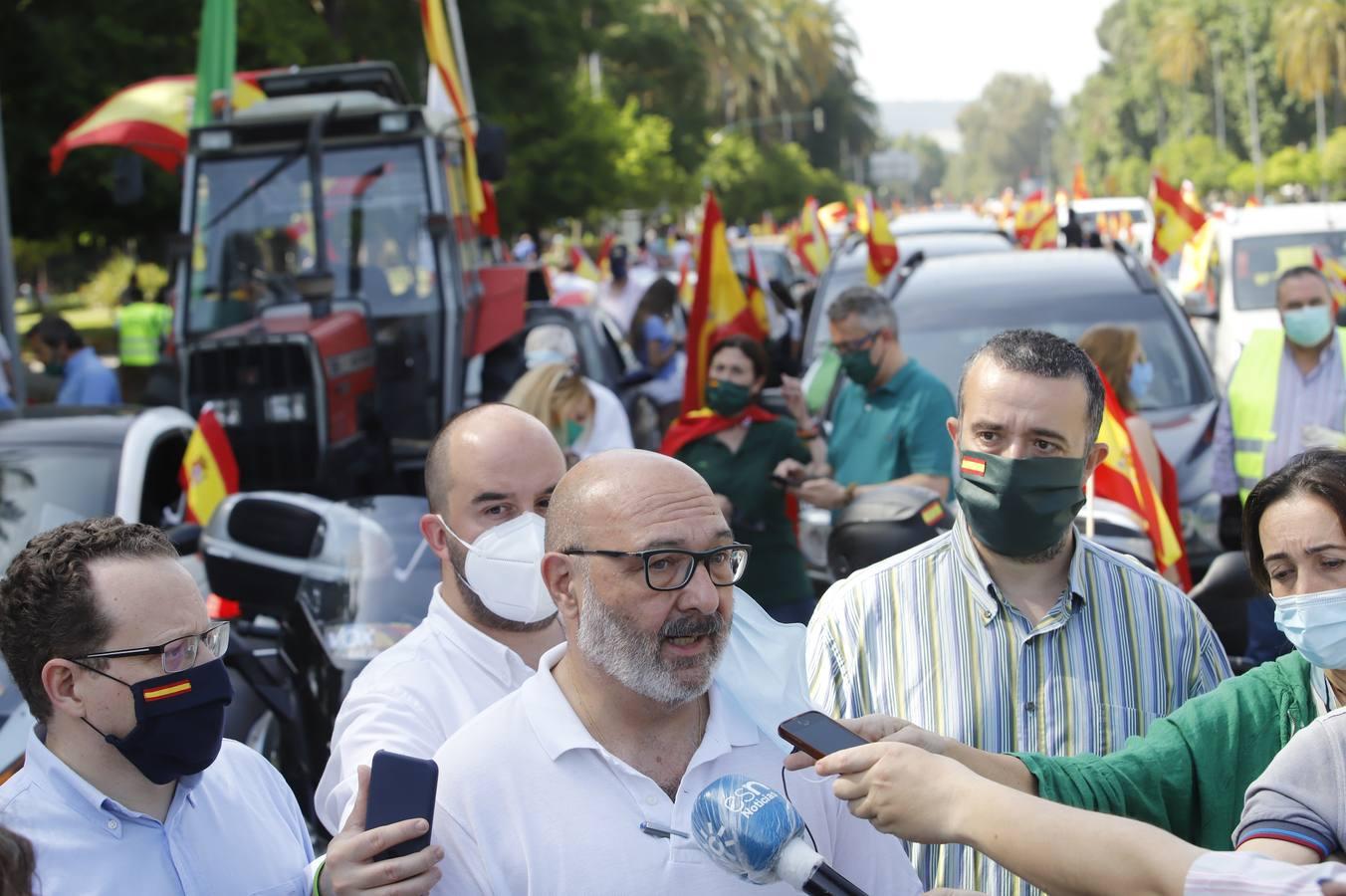 La marcha contra el Gobierno en Córdoba de Vox, en imágenes (I)