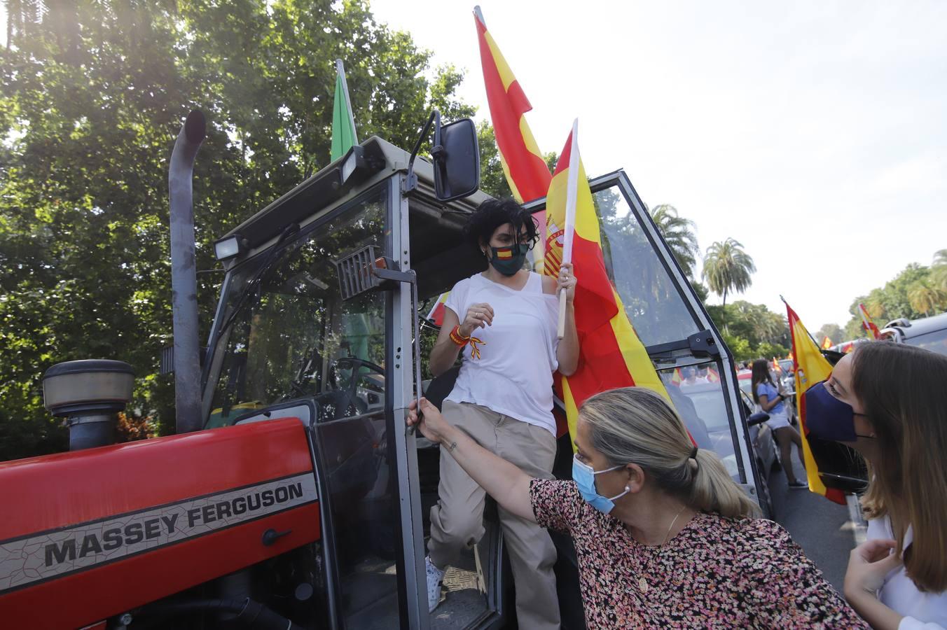 La marcha contra el Gobierno en Córdoba de Vox, en imágenes (I)