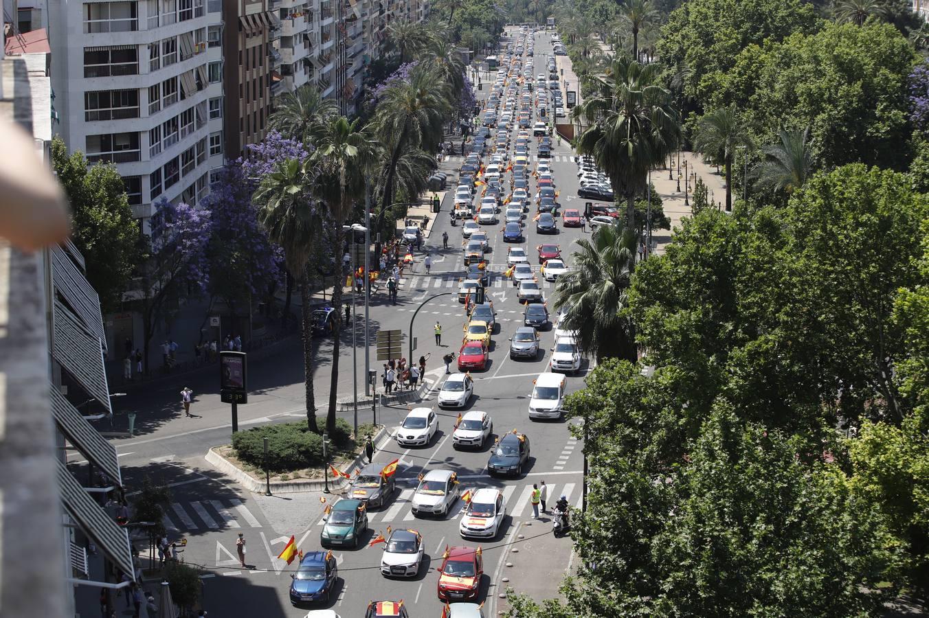 La marcha contra el Gobierno en Córdoba de Vox, en imágenes (I)