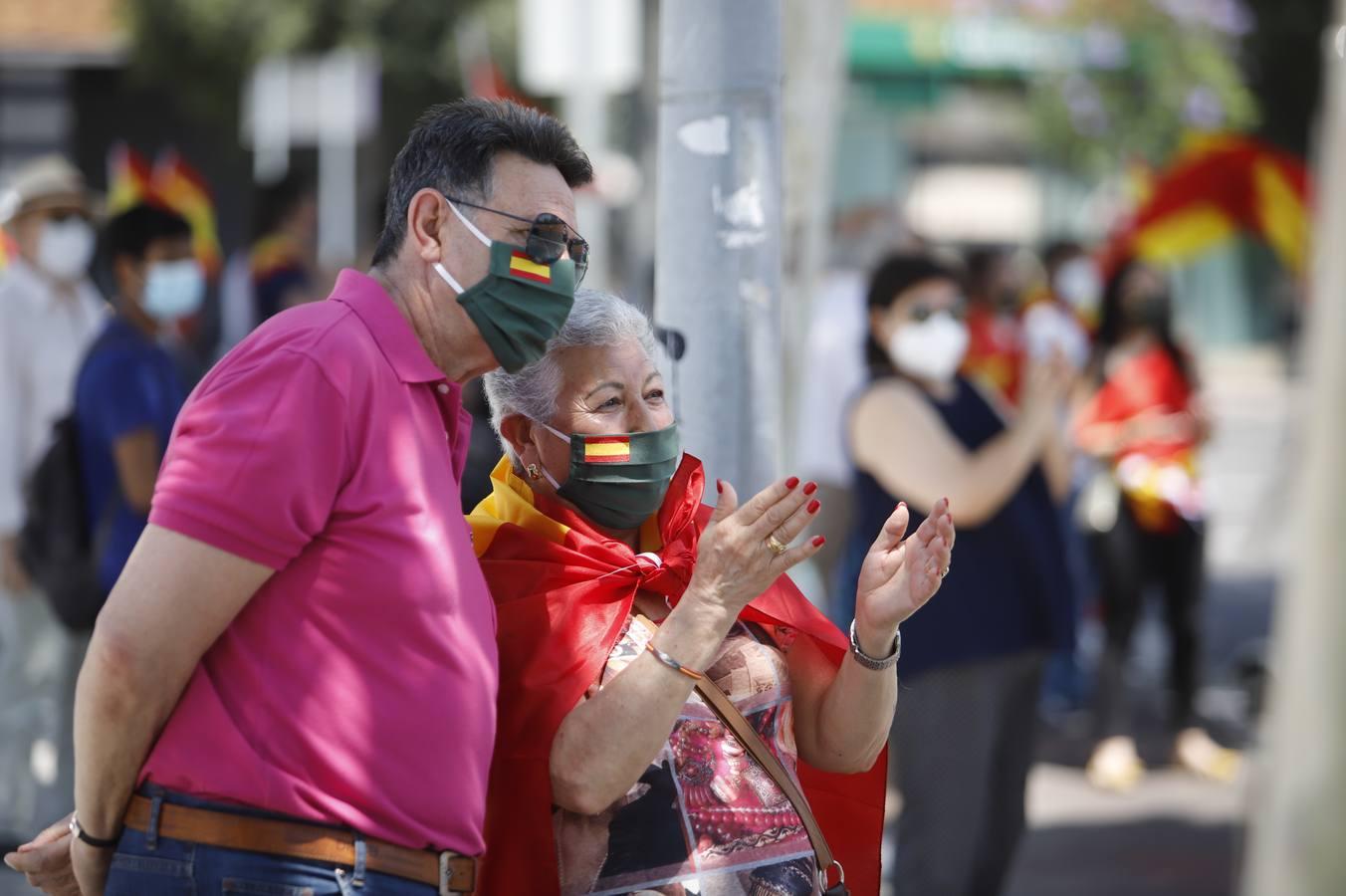 La marcha contra el Gobierno en Córdoba de Vox, en imágenes (I)