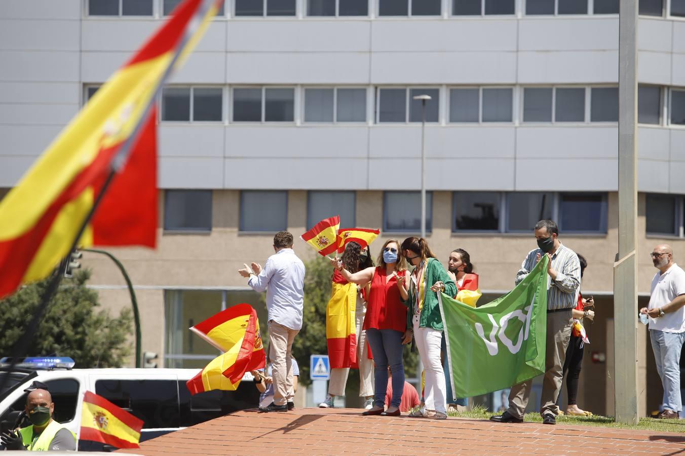 La marcha contra el Gobierno en Córdoba de Vox, en imágenes (I)