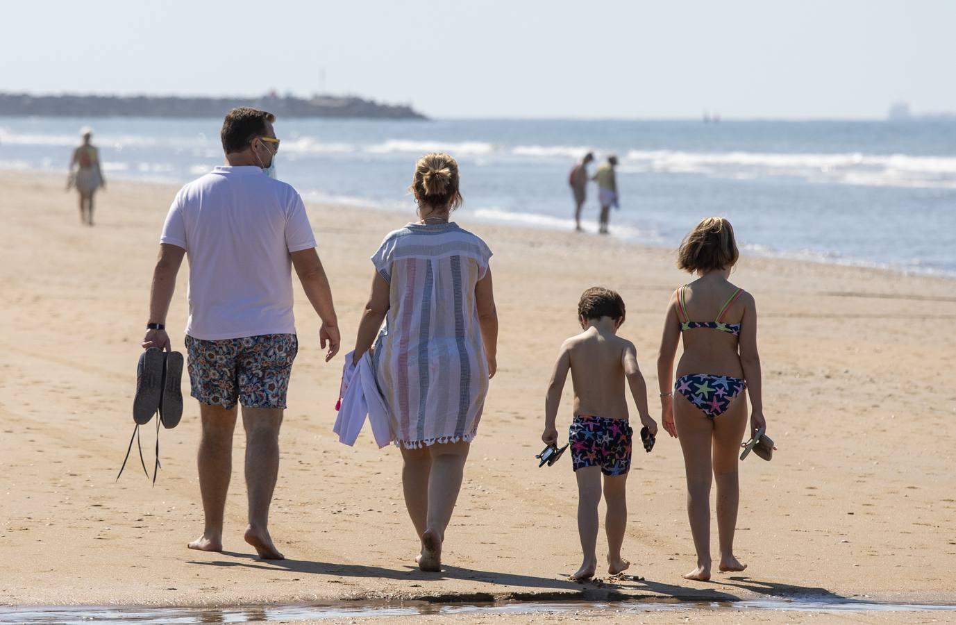 Playa de Punta Umbría, en Huelva