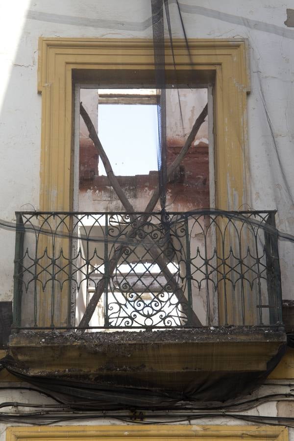 Repaso al estado de abandono de  casas con gran valor patrimonial en Sevilla