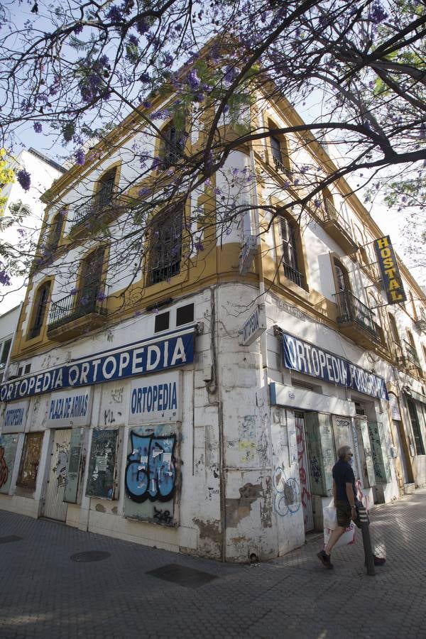 Repaso al estado de abandono de  casas con gran valor patrimonial en Sevilla