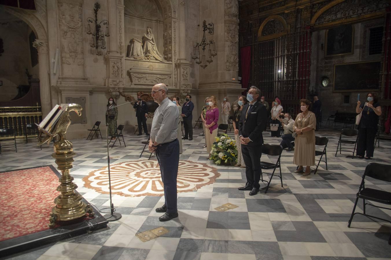 Ofrenda del Rocío de Sevilla a la Virgen de los Reyes