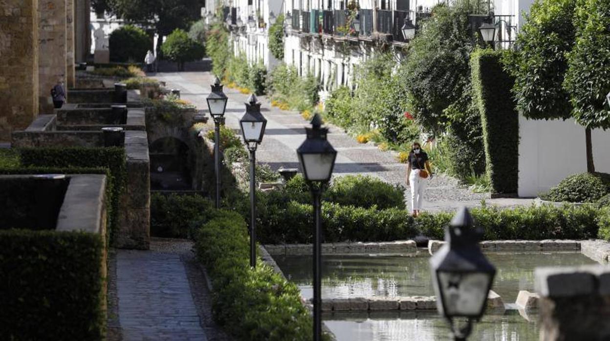 El foso y el entorno de la calle Cairuán de Córdoba, en imágenes