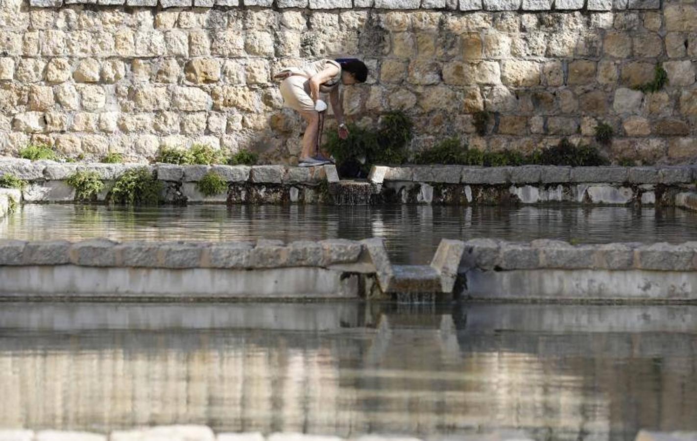 El foso y el entorno de la calle Cairuán de Córdoba, en imágenes