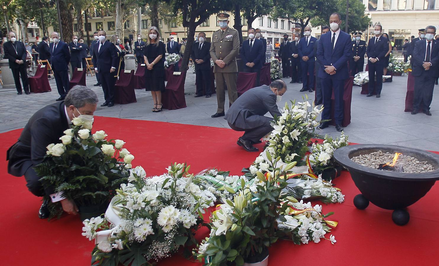 El homenaje de Sevilla a las víctimas del coronavirus en el día de San Fernando (y II)