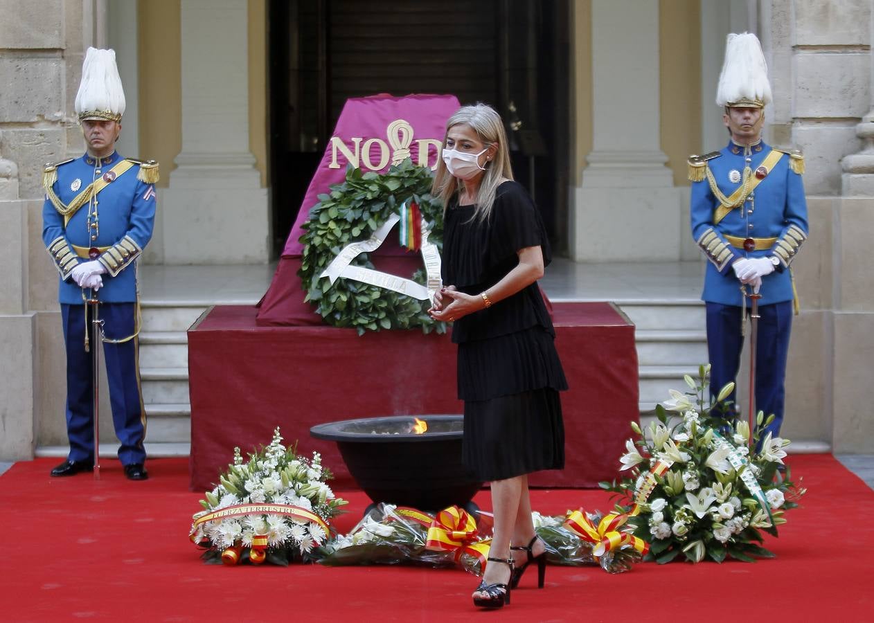 El homenaje de Sevilla a las víctimas del coronavirus en el día de San Fernando (I)