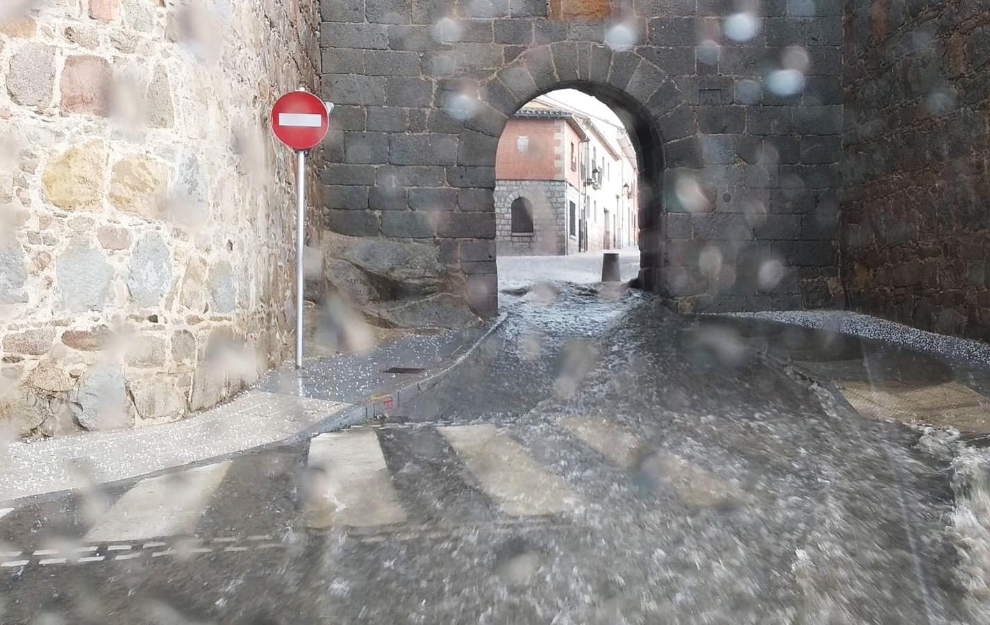 Lluvias en Ávila. 