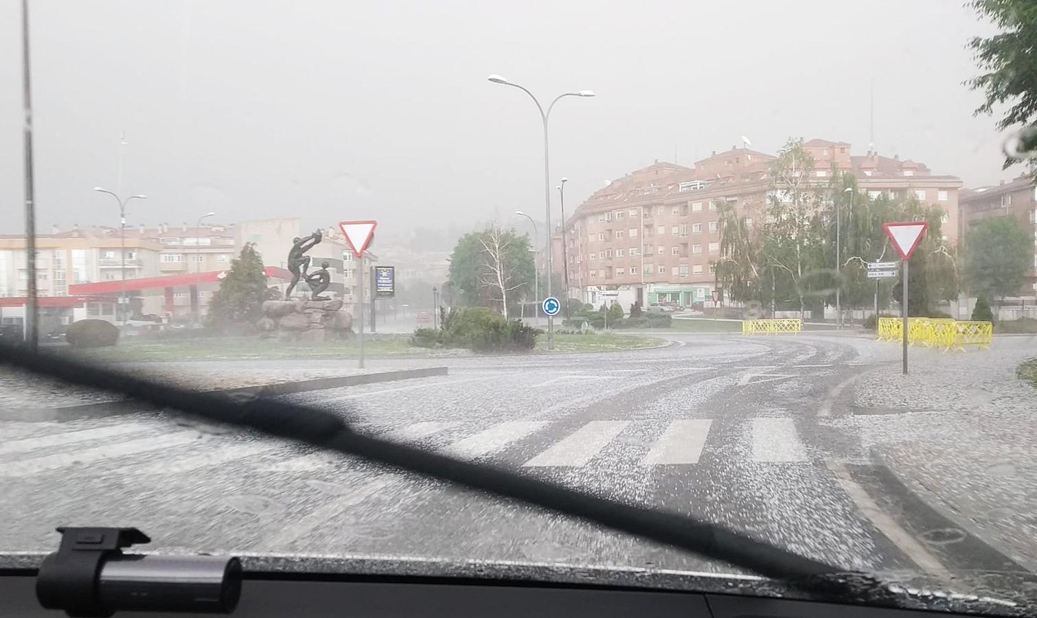 Lluvias en Ávila. 