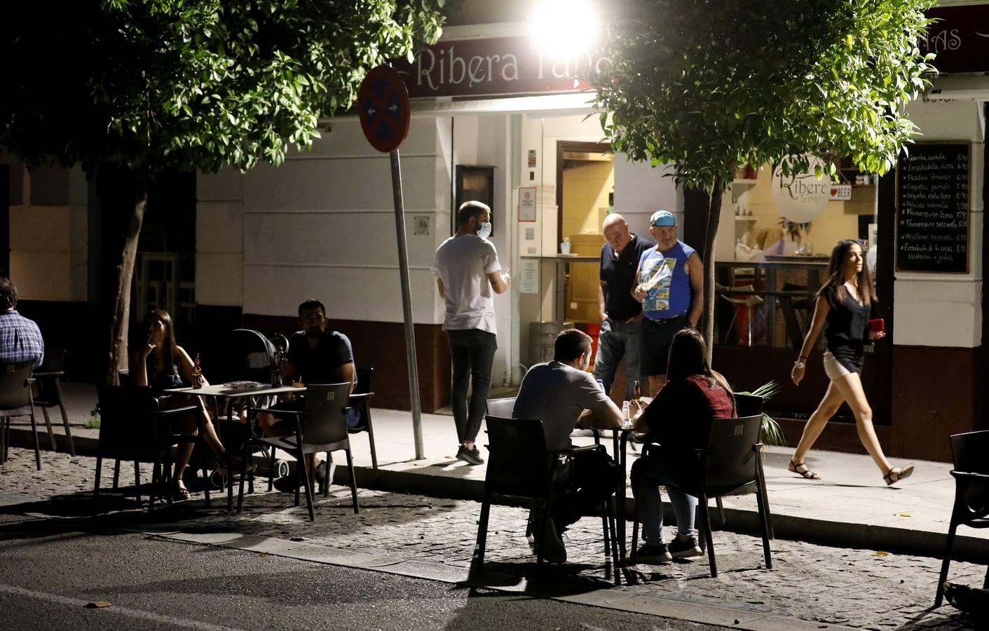 El ambiente de la desescalada en las terrazas de la Ribera de Córdoba, en imágenes