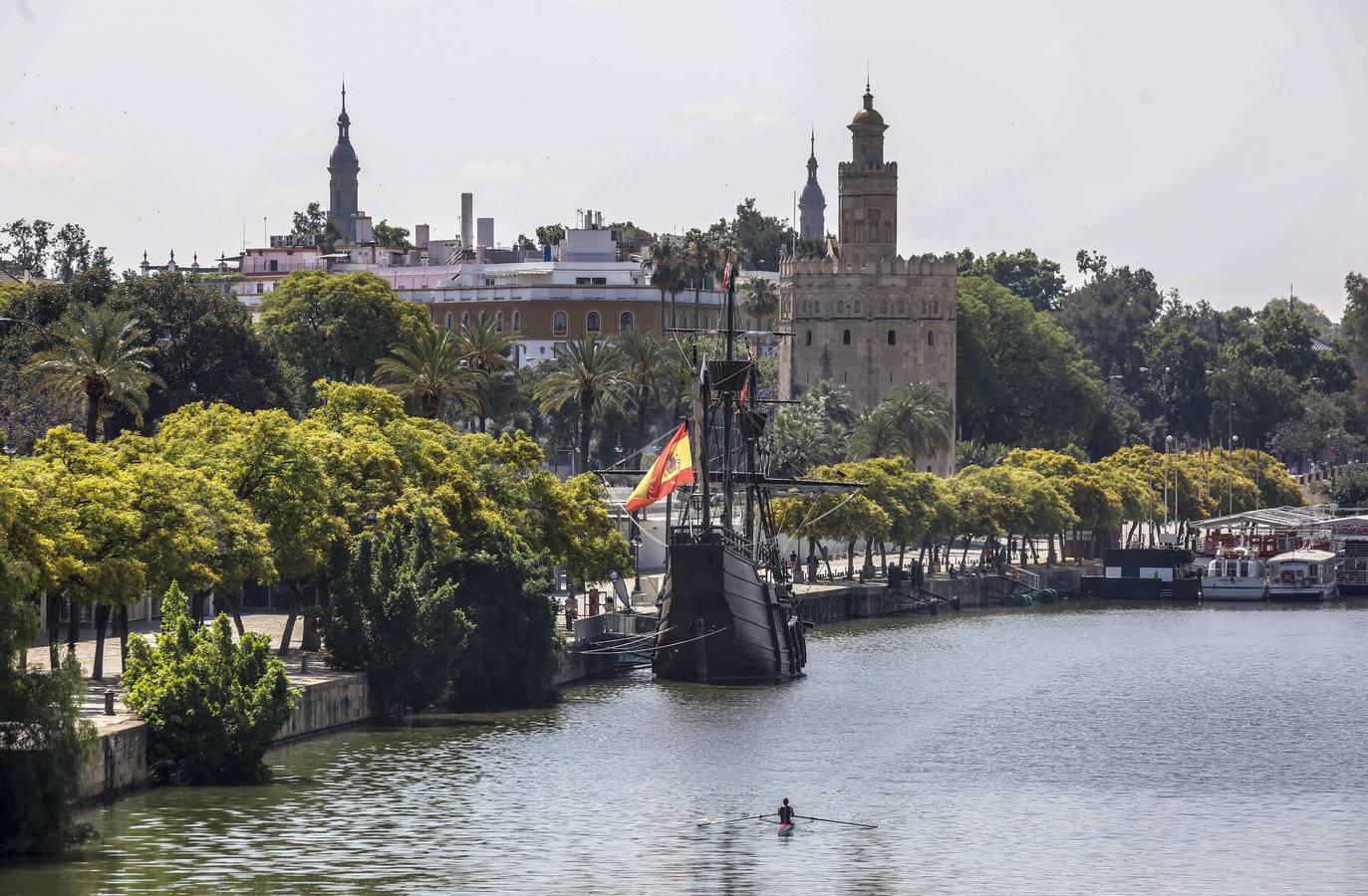 La Nao Victoria ya se puede visitar en Sevilla