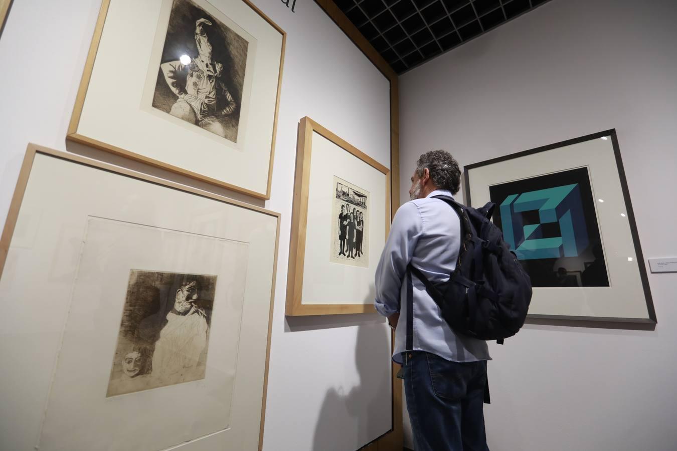 La muestra «Obra gráfica» de Cajasol en Córdoba, en imágenes