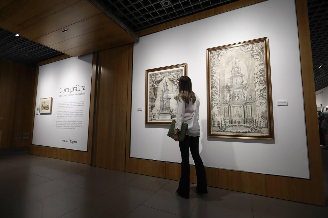 La muestra «Obra gráfica» de Cajasol en Córdoba, en imágenes