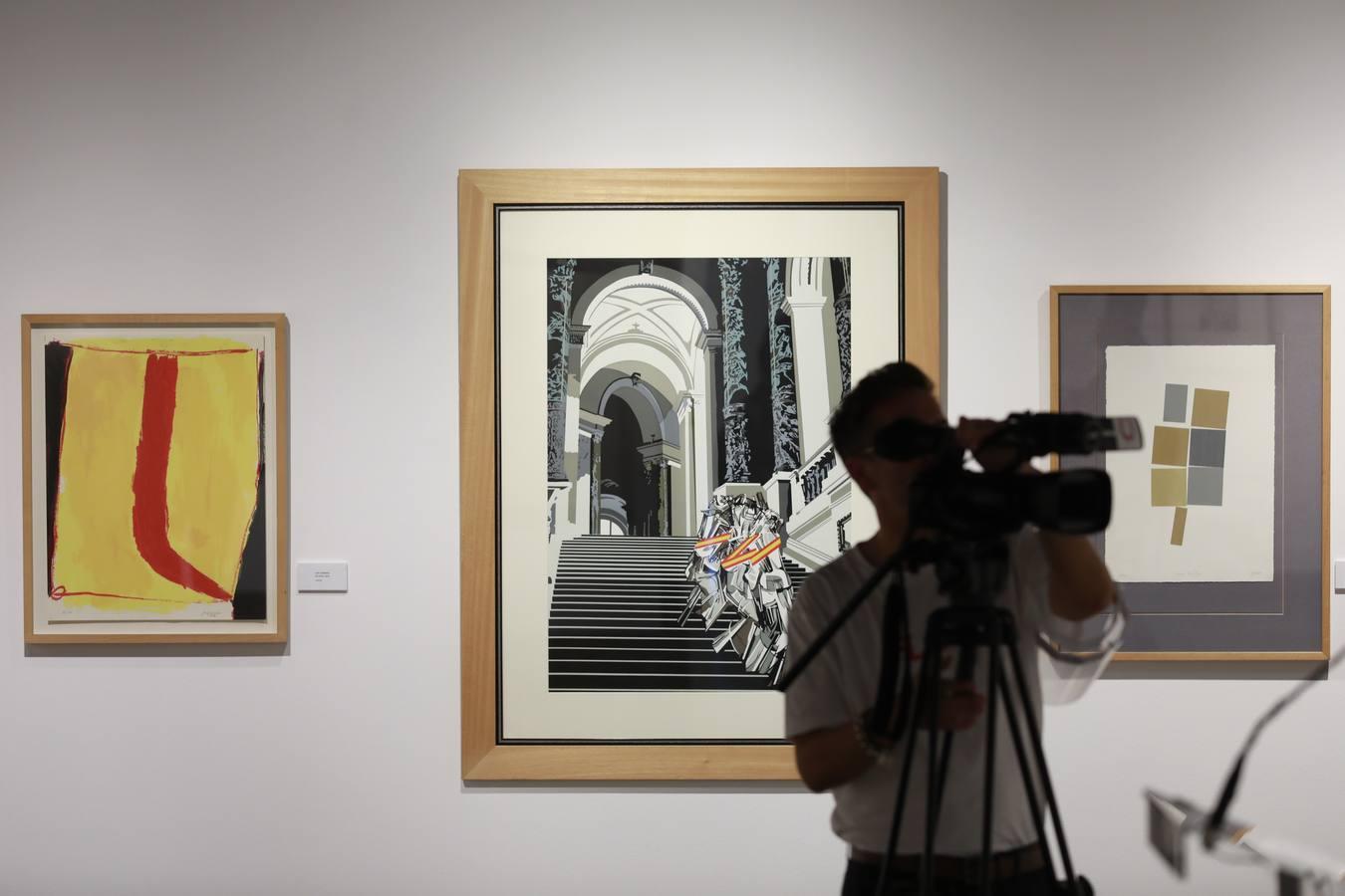 La muestra «Obra gráfica» de Cajasol en Córdoba, en imágenes