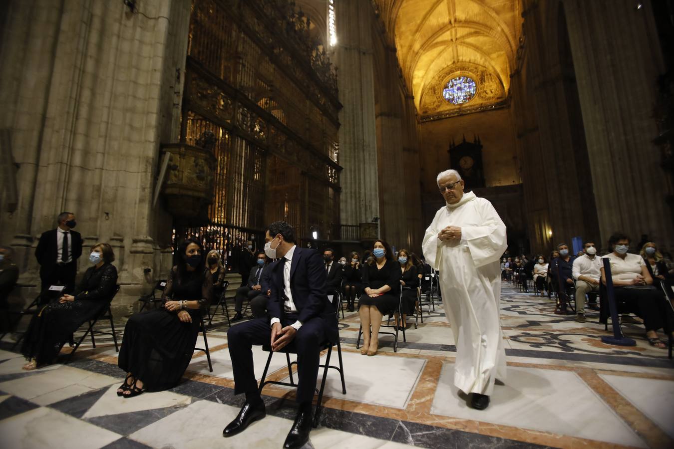 Multitudinario funeral por las víctimas del coronavirus en la Catedral de Sevilla