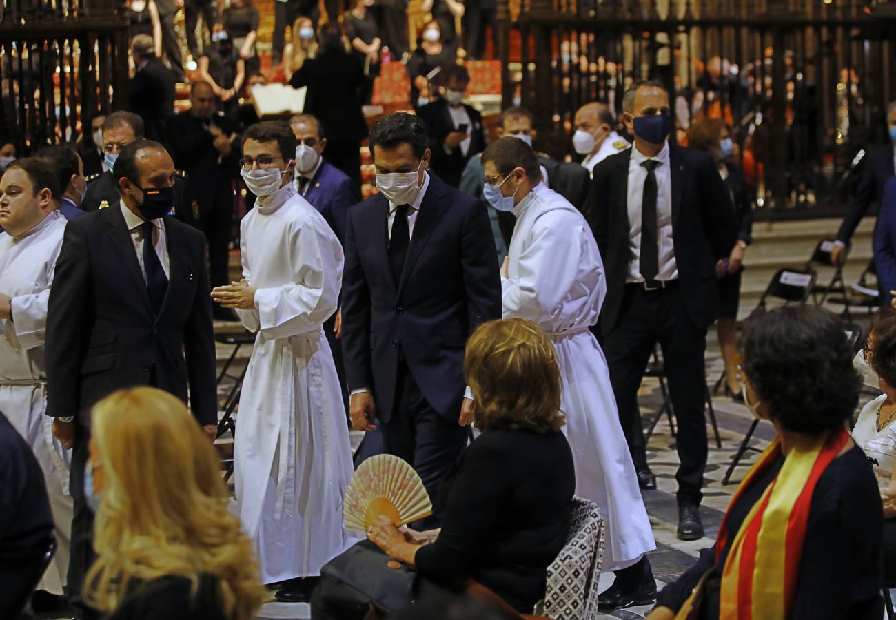 Multitudinario funeral por las víctimas del coronavirus en la Catedral de Sevilla