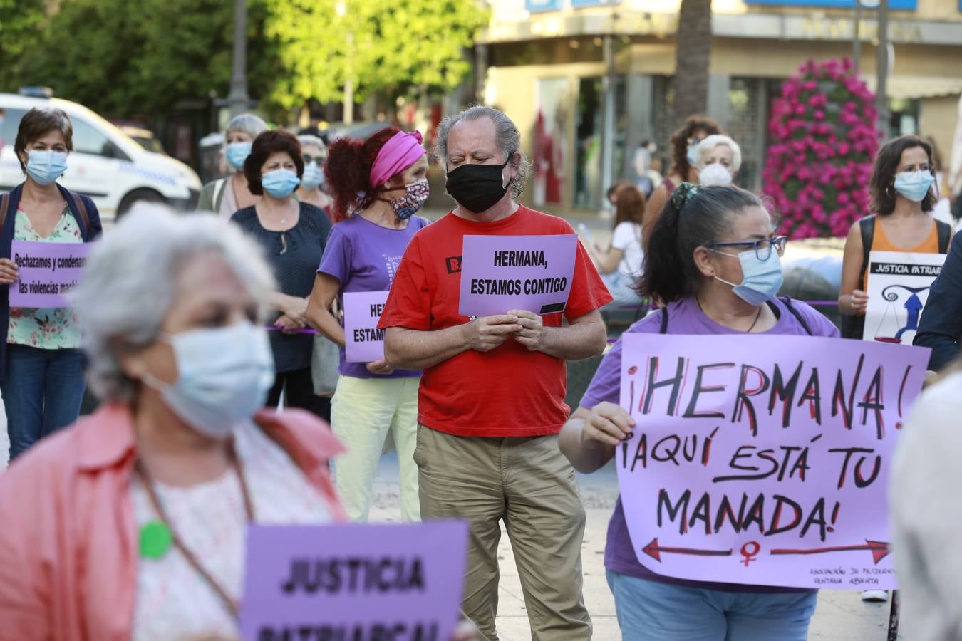 Concentración en Córdoba tras la sentencia de La Manada del caso Pozoblanco