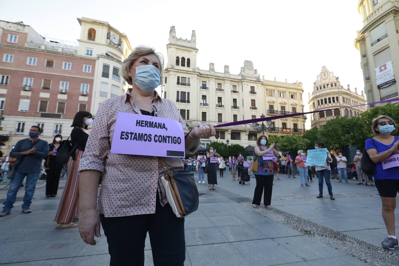 Concentración en Córdoba tras la sentencia de La Manada del caso Pozoblanco