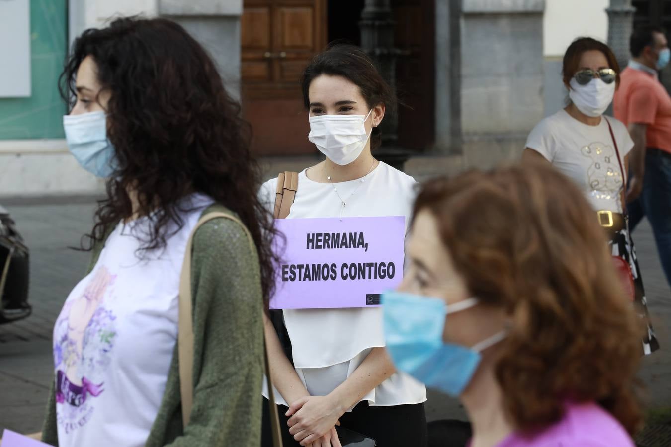 Concentración en Córdoba tras la sentencia de La Manada del caso Pozoblanco