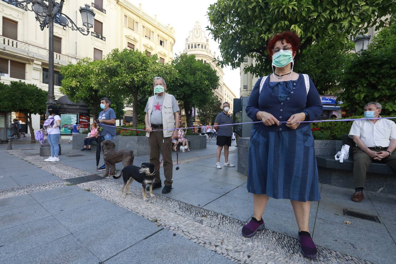 Concentración en Córdoba tras la sentencia de La Manada del caso Pozoblanco