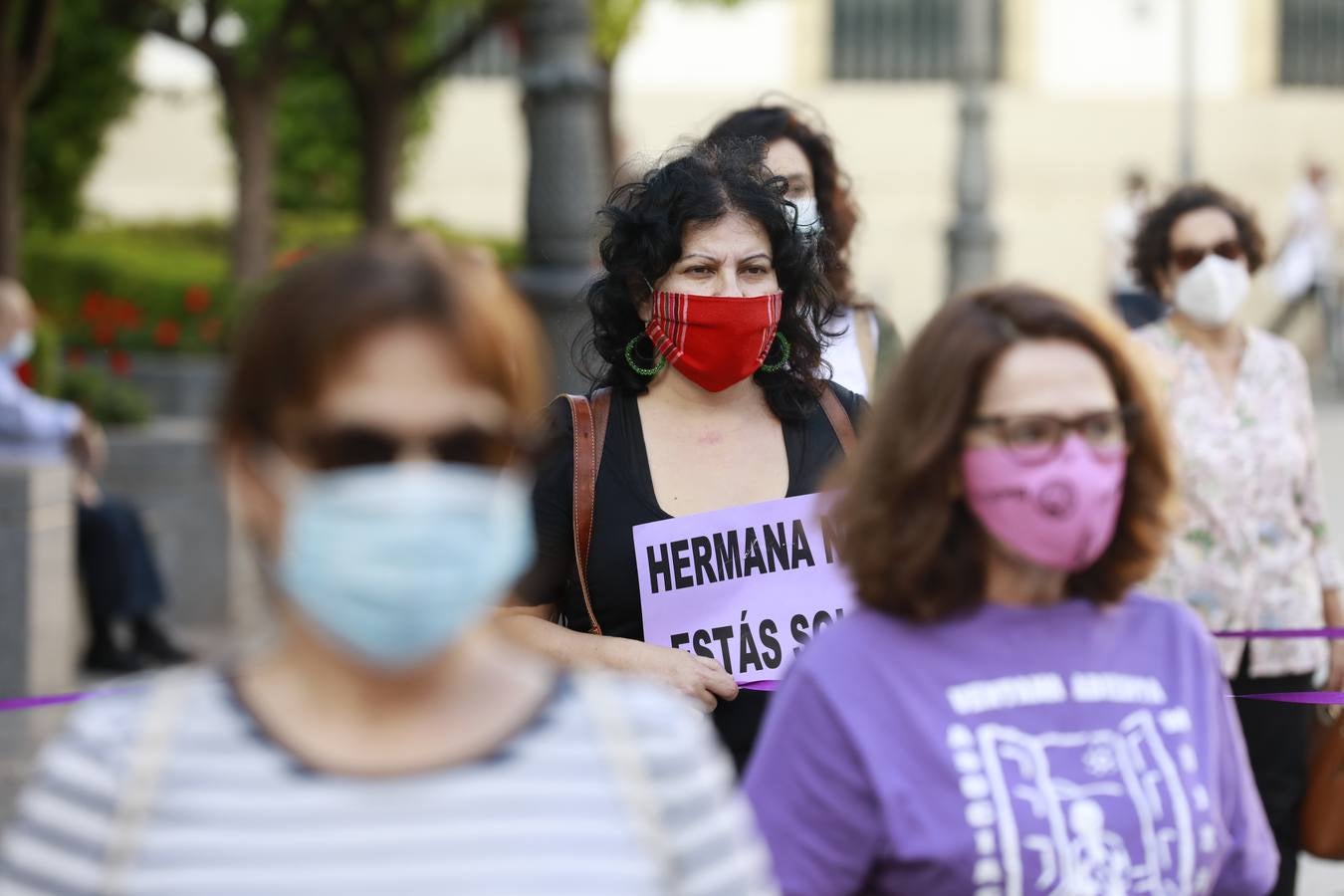 Concentración en Córdoba tras la sentencia de La Manada del caso Pozoblanco