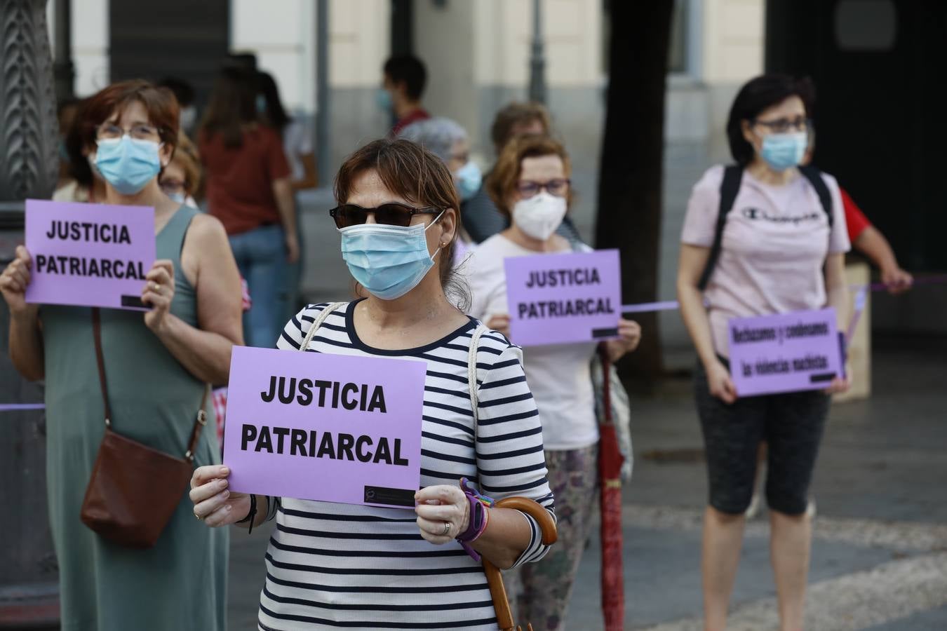 Concentración en Córdoba tras la sentencia de La Manada del caso Pozoblanco