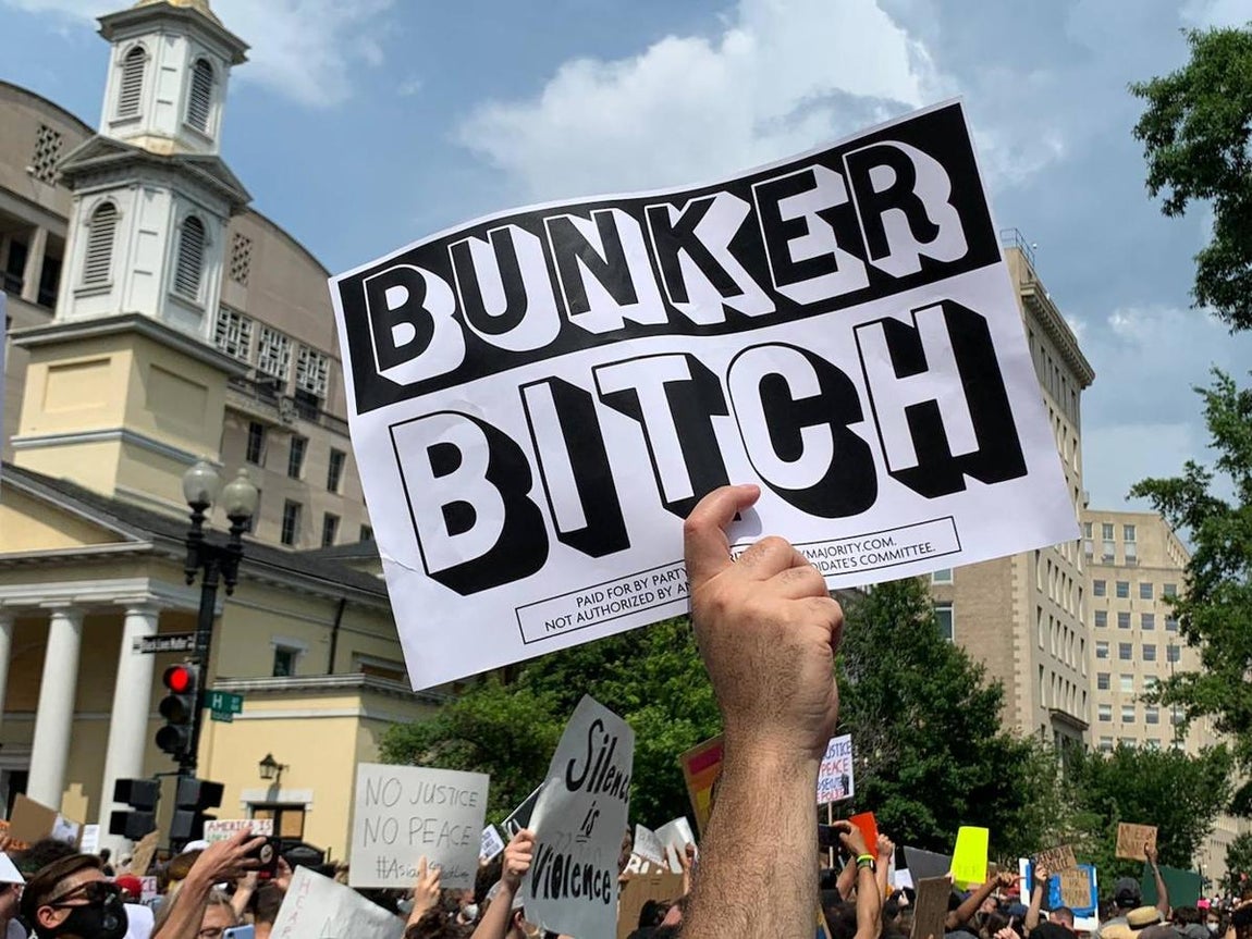 En imágenes: Multitudinaria manifestación en Washington contra el racismo y contra Trump