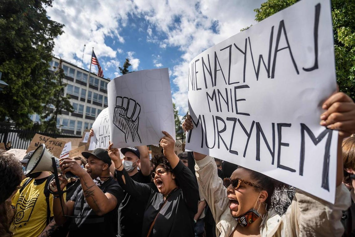 En imágenes: Ola mundial de protestas contra el racismo y la violencia policial